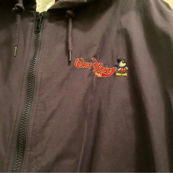 Vintage NWOT. Disney World Purple/black Jacket. Never worn. Sz jacket. - Picture 2 of 8